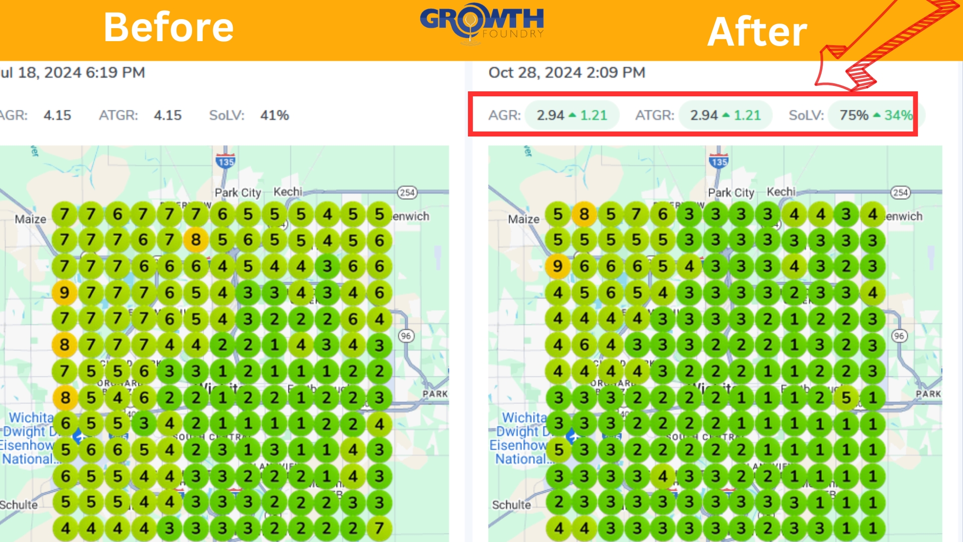 Kansas Painter Case Study - Before & After Geogrid